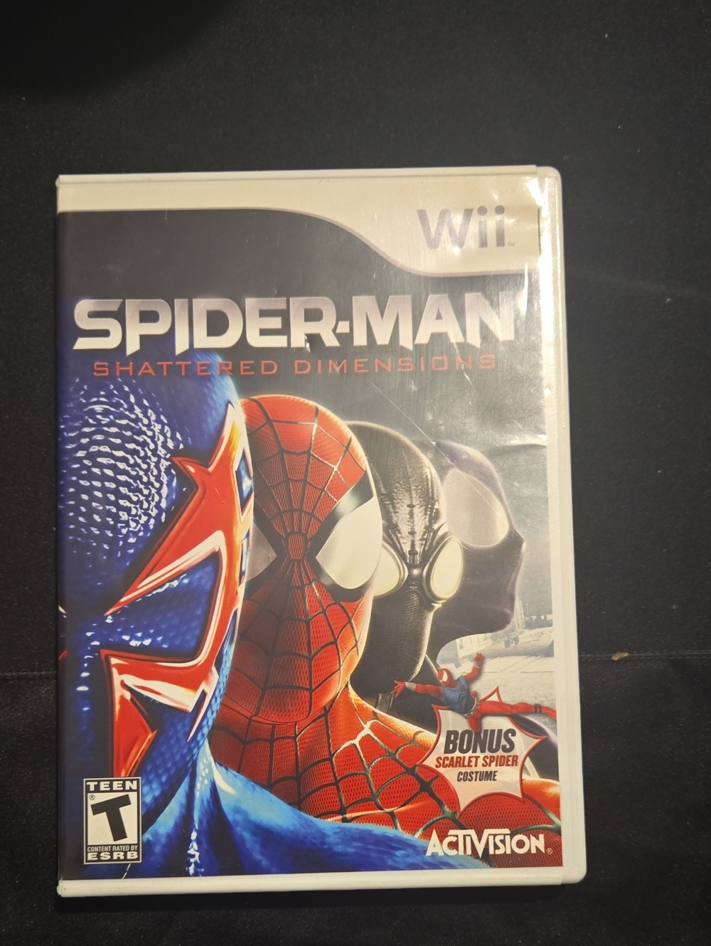 Nintendo Wii Spider-Man: Shattered Dimensions (Red, Blue, Black)